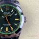 GS Factory Rolex Milgauss Black Dial Green Crystal Stainless Steel Watch Super Clone (3)_th.jpg